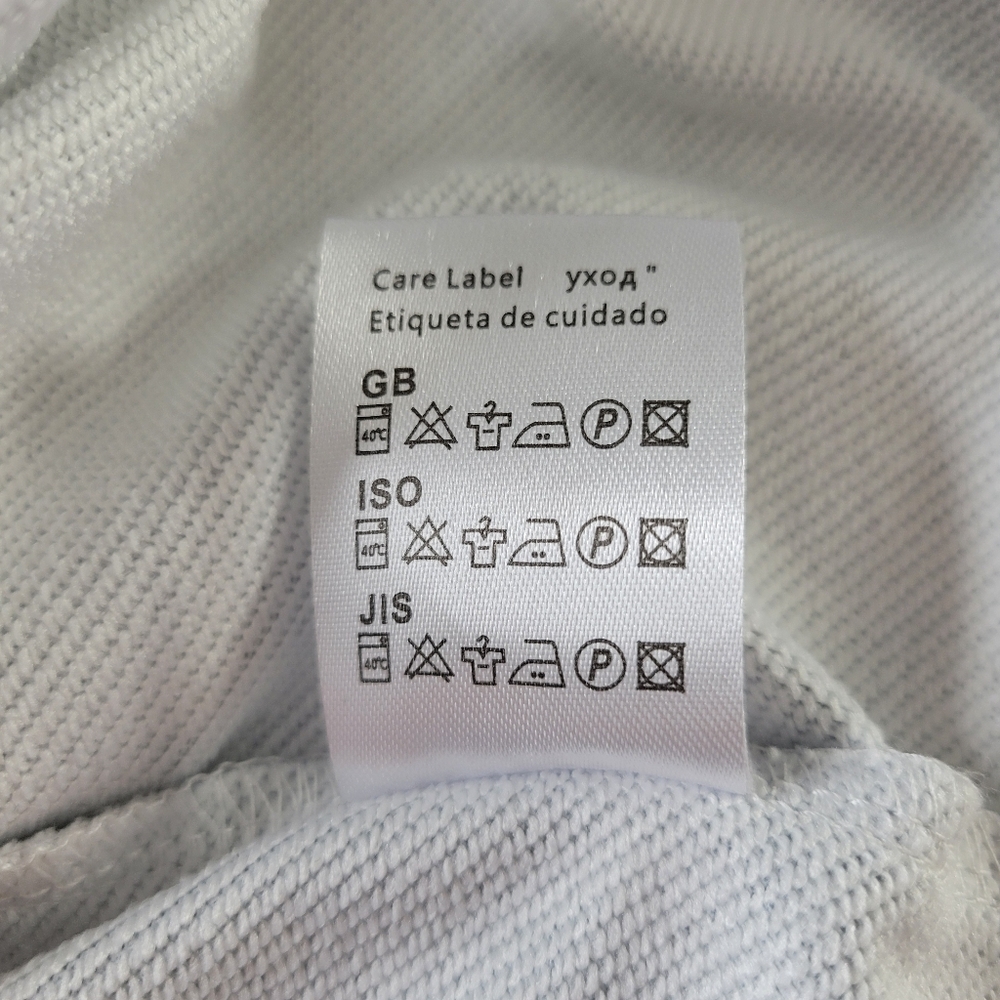 Michelob Ultra Track Shorts Sweatshirt Set Women Size L White Gray Tie Dye Logo - Picture 13 of 14